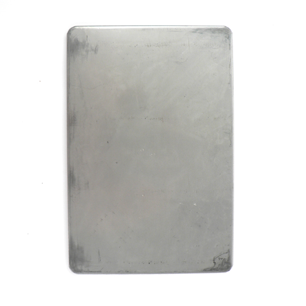 Backing Plate, 304 Stainless Steel