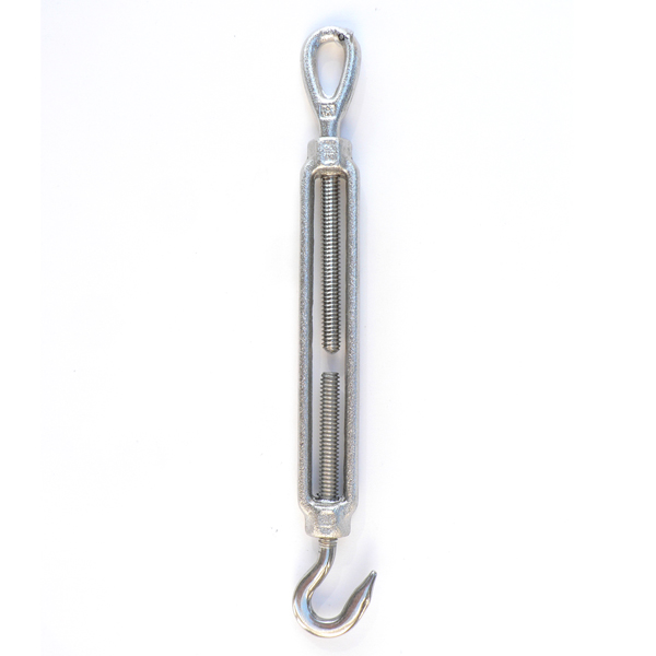 Turnbuckle Hook & Eye, Standard Thread, 316 Stainless Steel