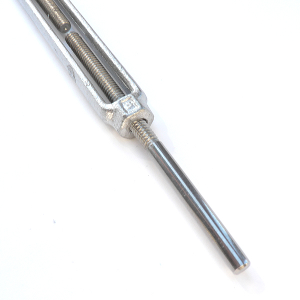 Turnbuckle Stub & Stub, Standard Thread, 316 Stainless Steel