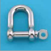 Straight D Shackle (no snag)